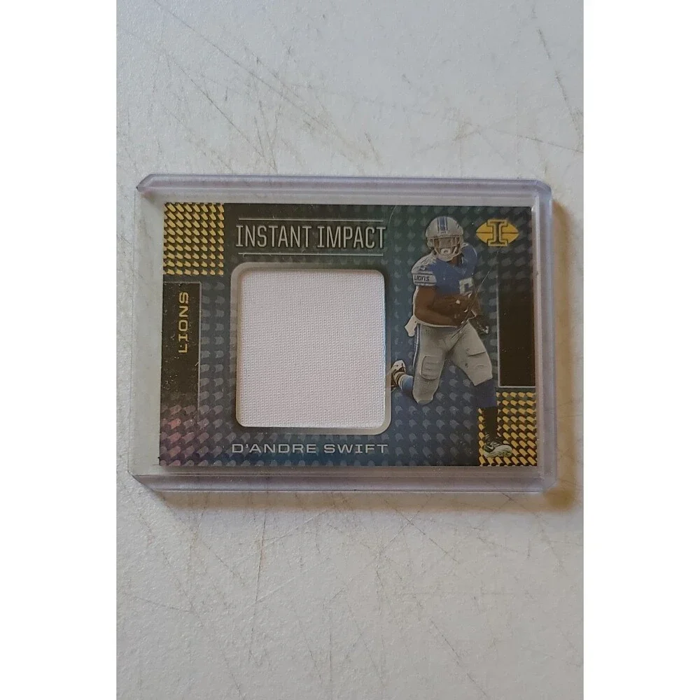 2020 Panini Illusions - Instant Impact D'Andre Swift #II8 (MEM, RC)
